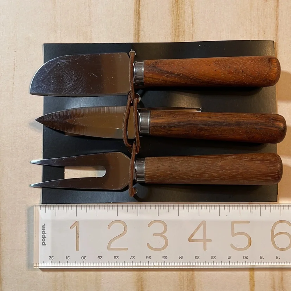 Ironwood Acacia Cheese Knives